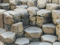 Giant's Causeway, Antrim Coast: 'Wishing Chair'